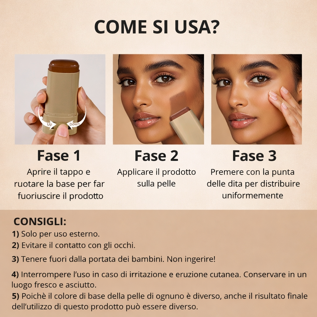 SkinMelty Color Balm - Correttore in Stick in formato Balsamo