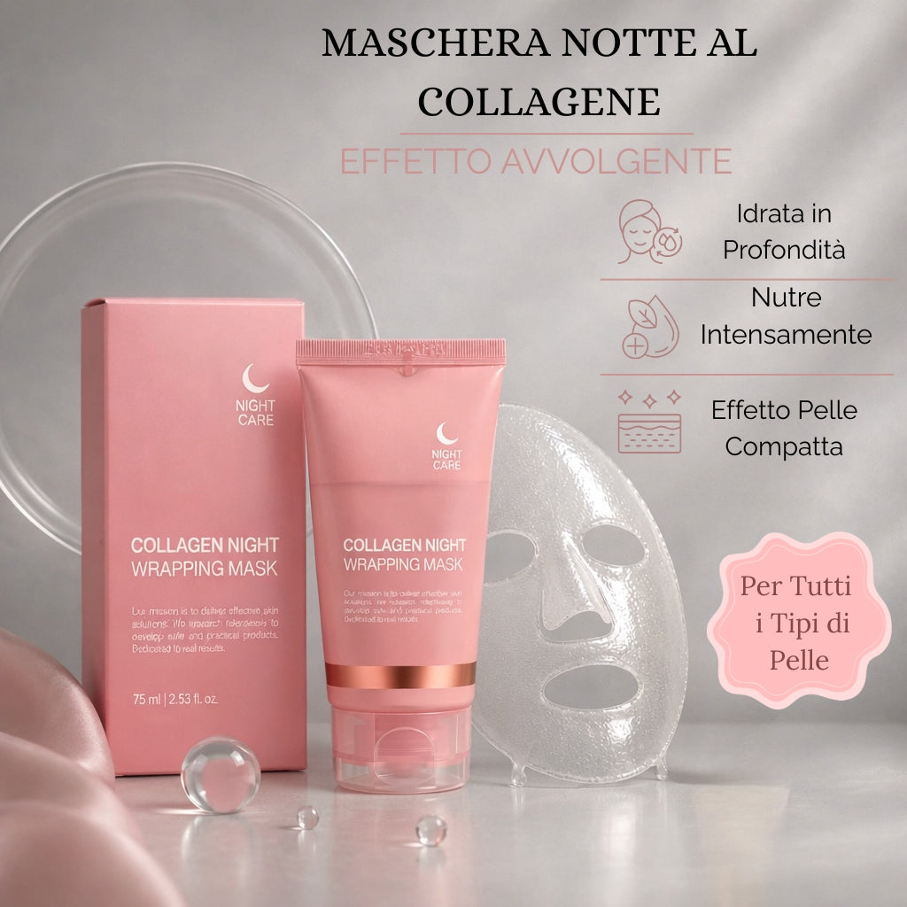 MoonLift - Maschera Viso Notturna al Collagene