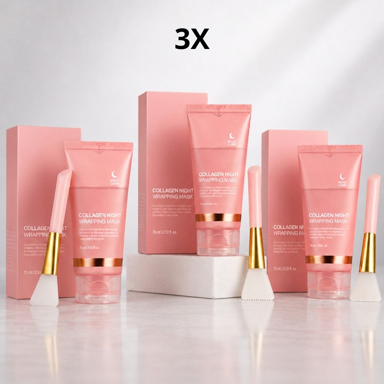 MoonLift - Maschera Viso Notturna al Collagene