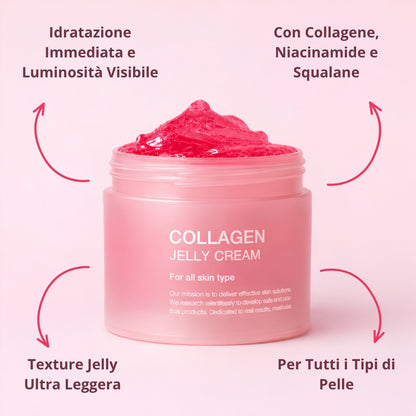 Pink Hydra Cream - Crema idratante in gelatina al collagene